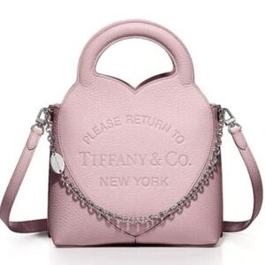 NWT Viral Tiffany & Co. Blush Crossbody Bag